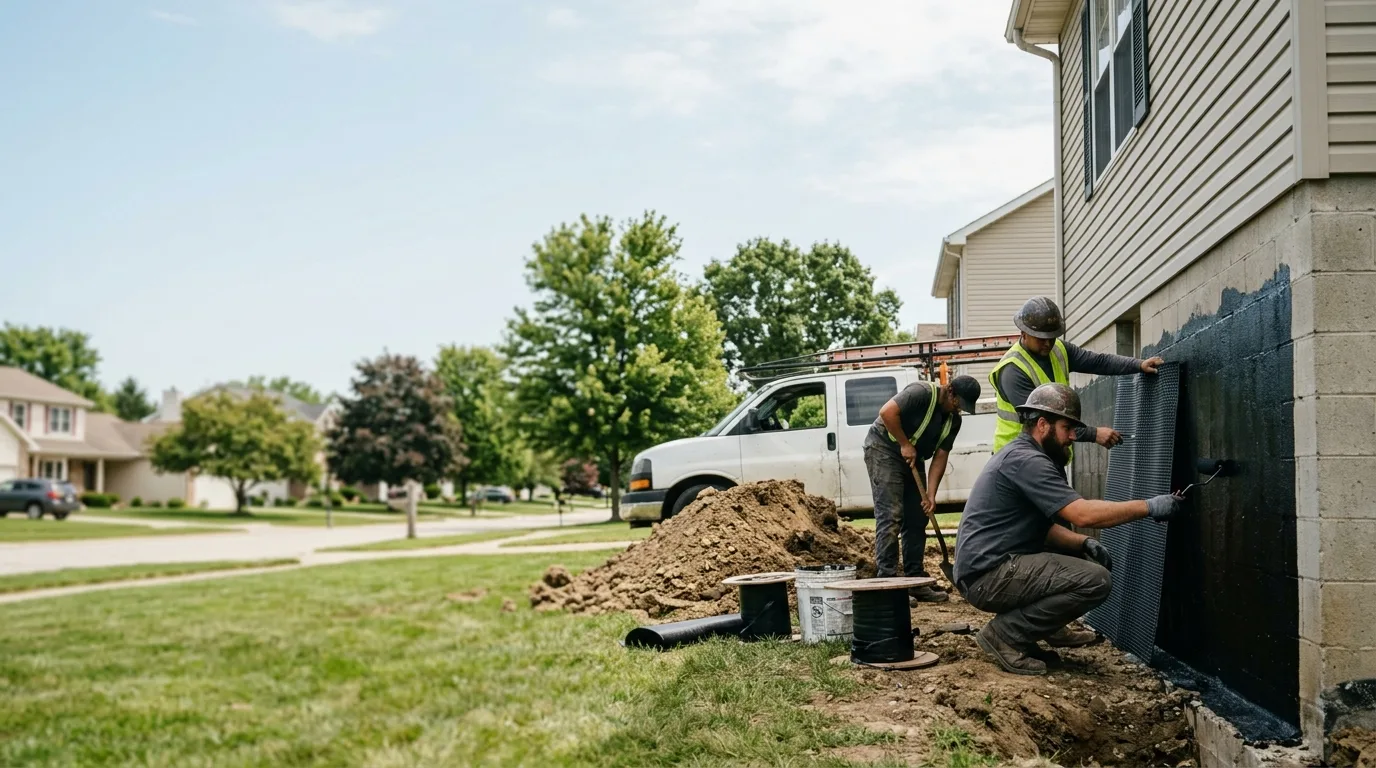 Basement Waterproofing in New Bedford, IL near me